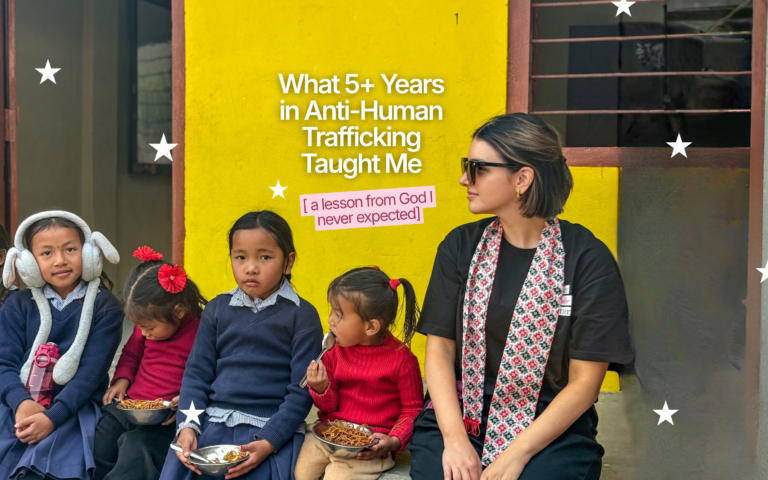What God Taught Me Working in the Anti-Human Trafficking Industry