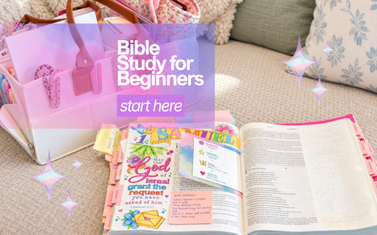 Bible Study Methods for Beginners